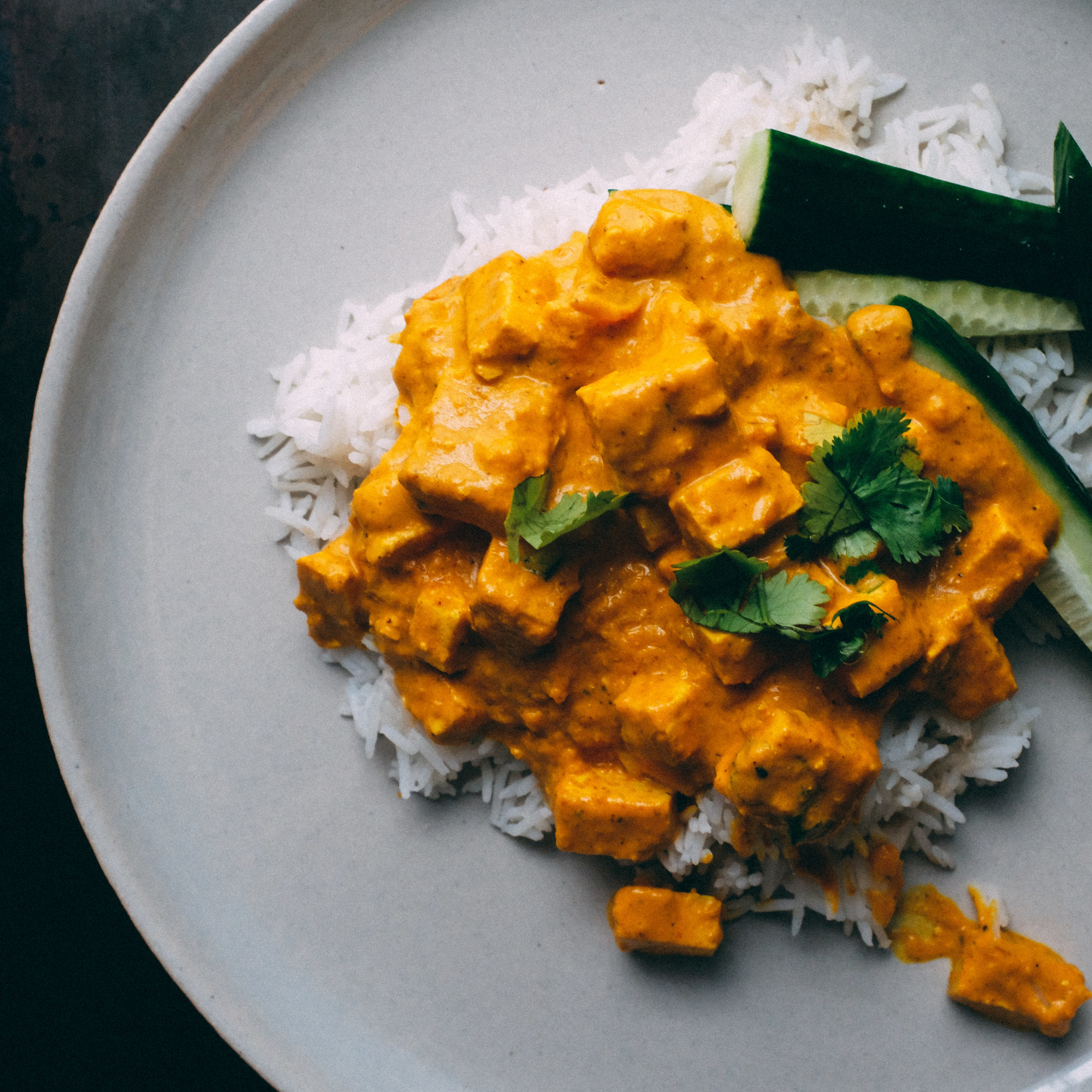 MIX VEG CURRY , DHAL and RICE